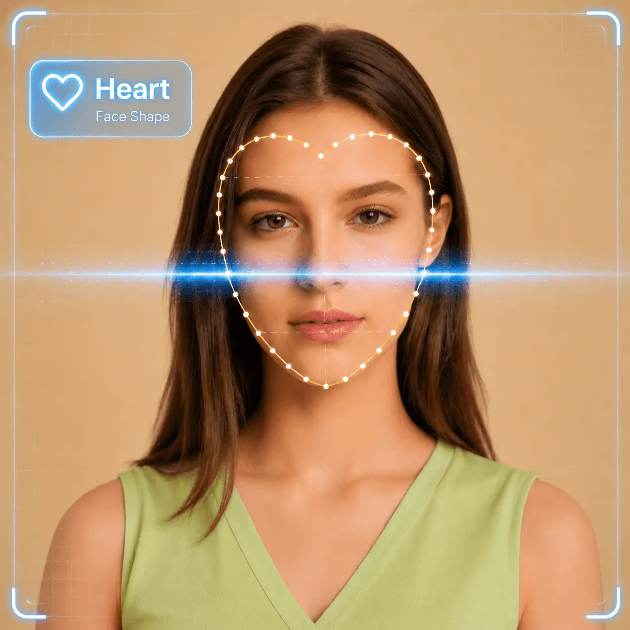 AI Face Shape Detector & Beauty Score